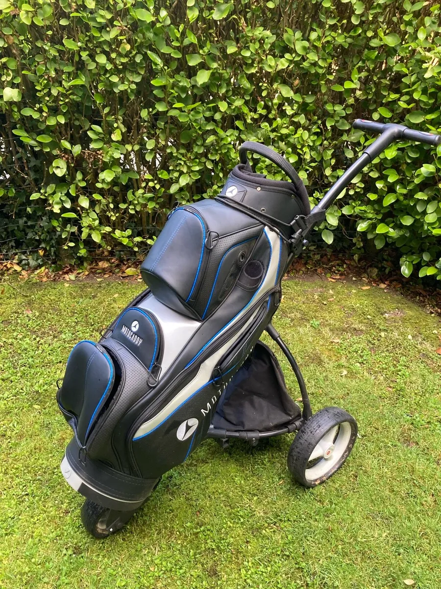 Motocaddy S lite bag and trolley - Image 4