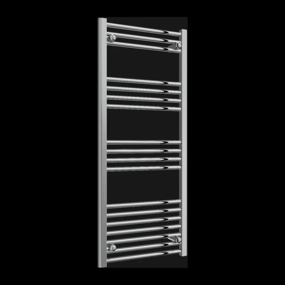 Bathshack - Chrome Heated Rowel Rail 1200x500