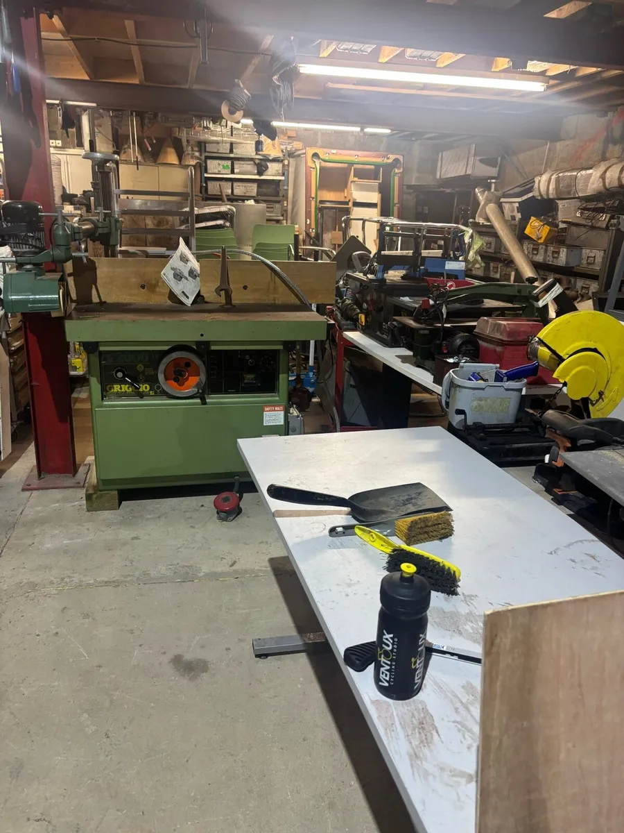 Single ph mobile band saw ideal for hobby work etc - Image 4