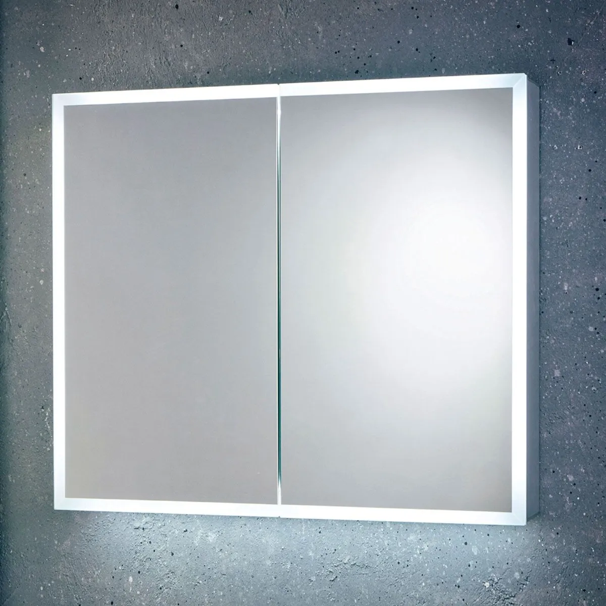 Bathshack - LED Mirror Cabinet 800mm x 700mm