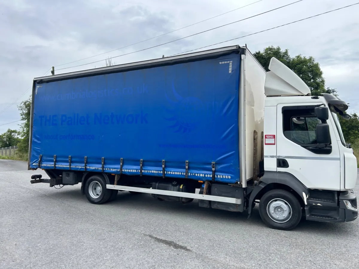 2019 Renault 12 ton Curtainsider with tail lift - Image 4