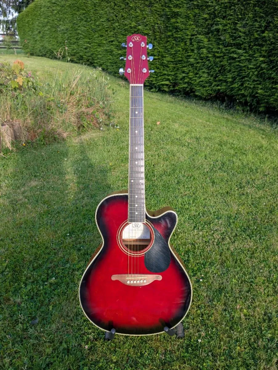 SX EAG1K Eletro-Acoustic Guitar - Image 1