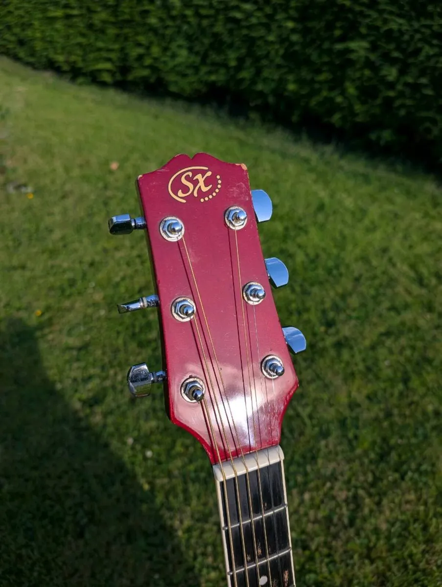 SX EAG1K Eletro-Acoustic Guitar - Image 4