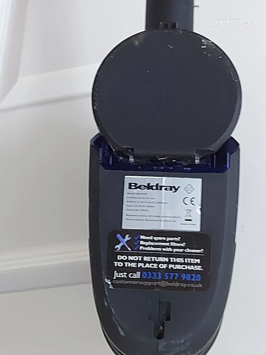 BELDRAY Cordless Quick Vac Lite, Model BEL0737 - Image 4