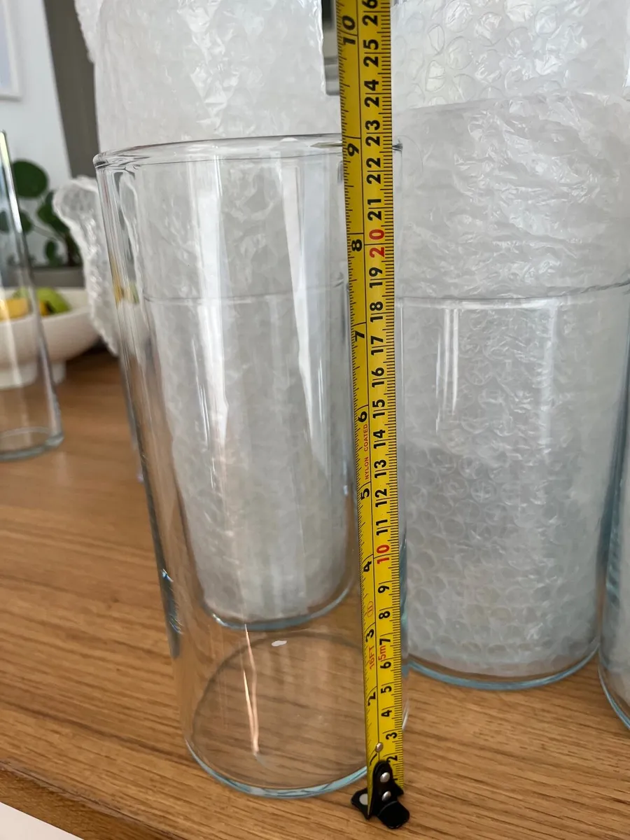 12 sets of 3 Hurricane Vases (Wedding) - Image 4