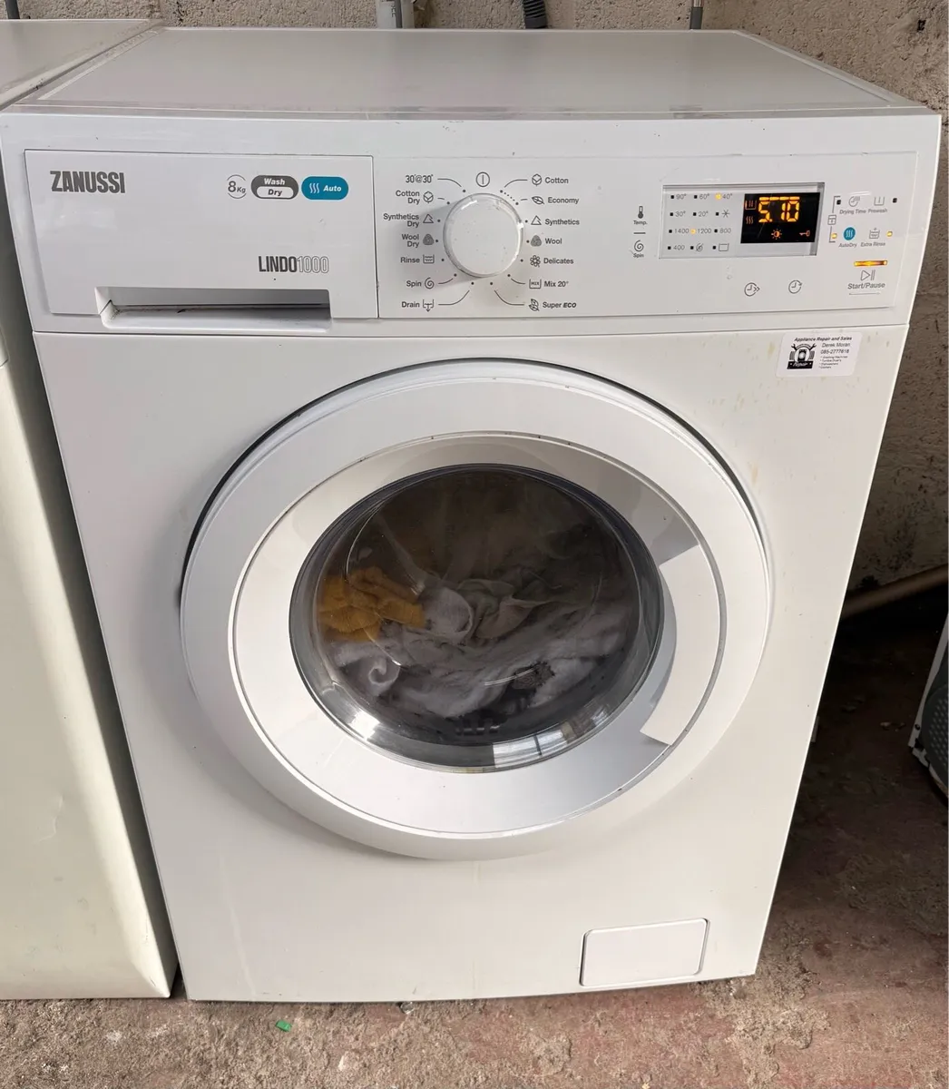 Zanussi Washer Dryer - 8kg Drum