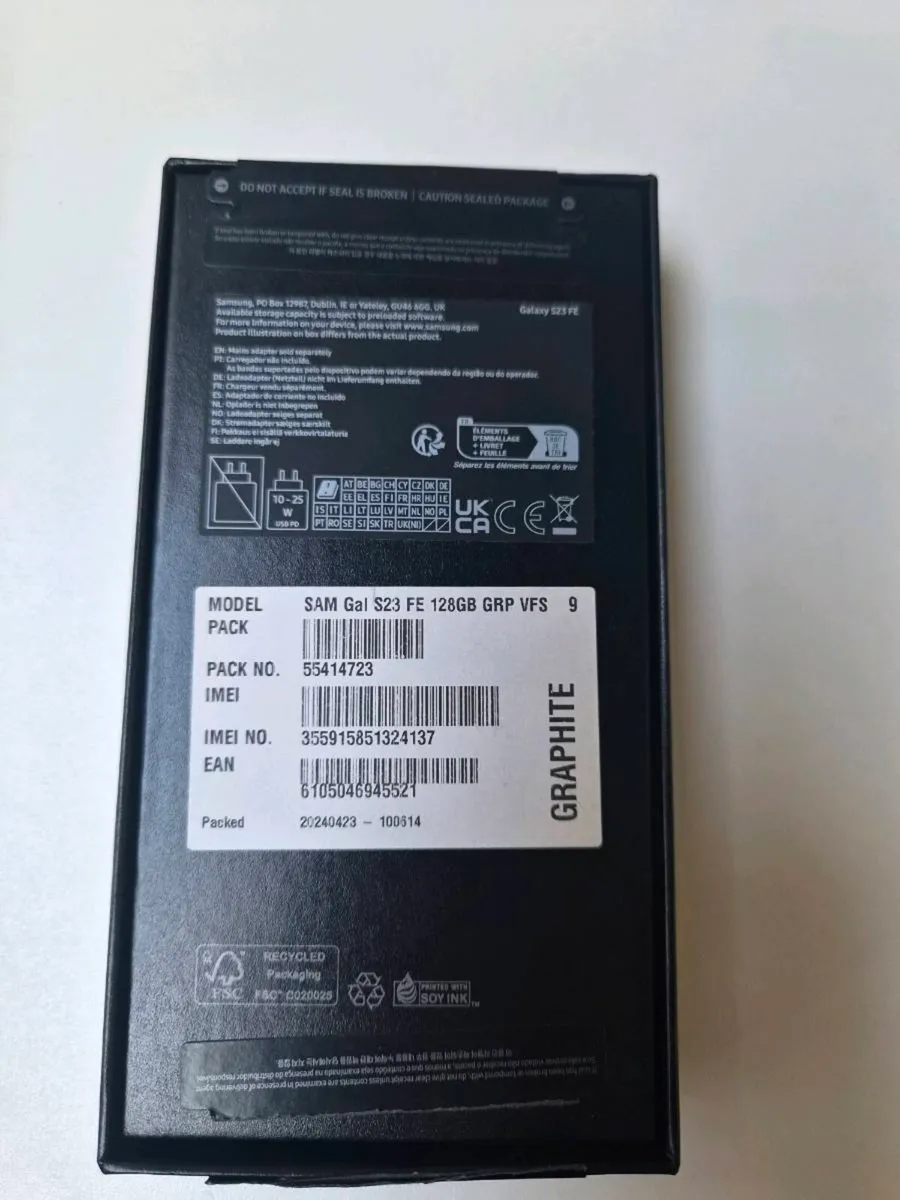 Samsung Galaxy S23 FE 128GB  Graphite Vodafone - Image 4
