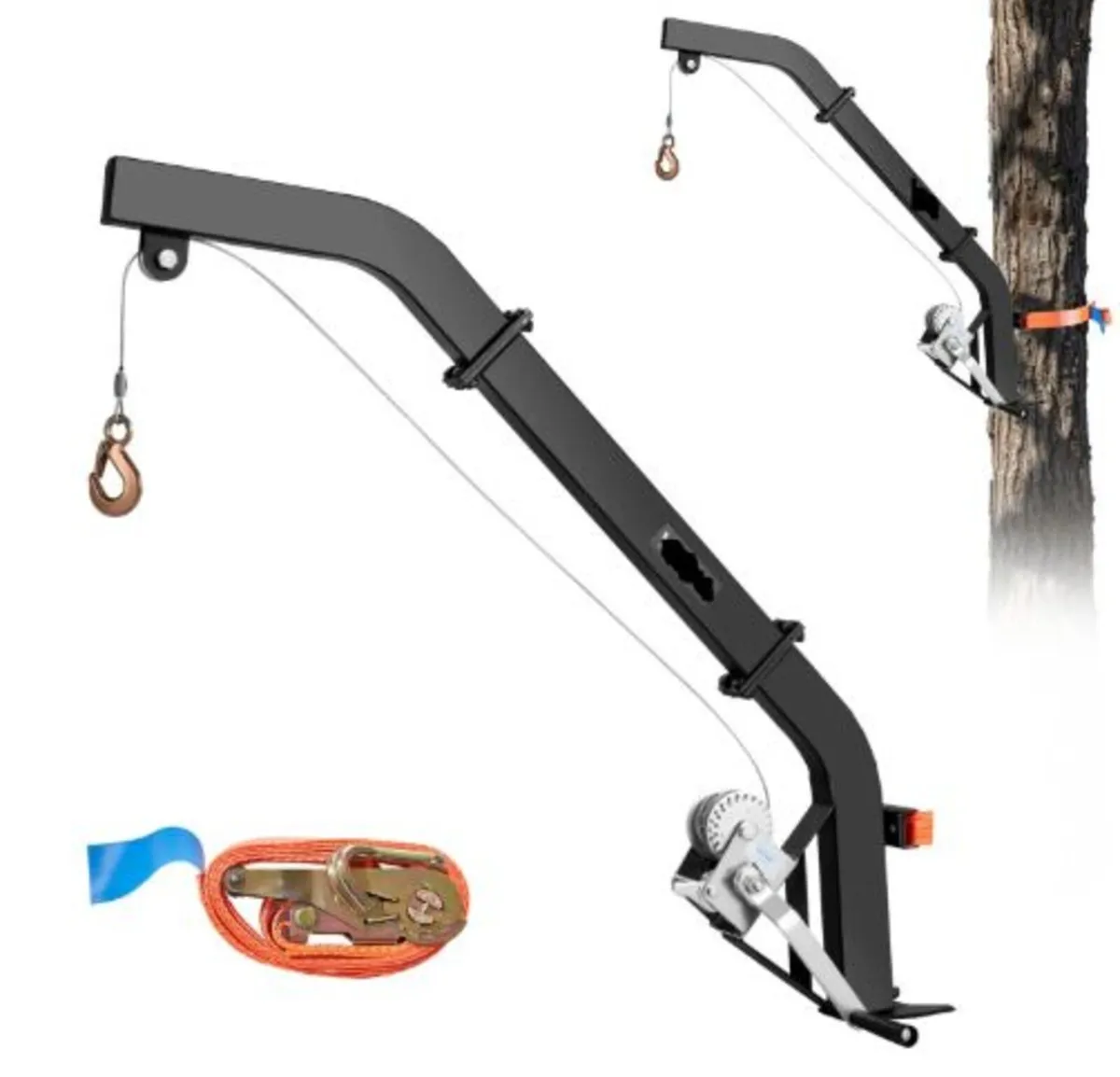 Tree Mounted Deer Hoist, 353 lbs Load Capacity, - Image 1