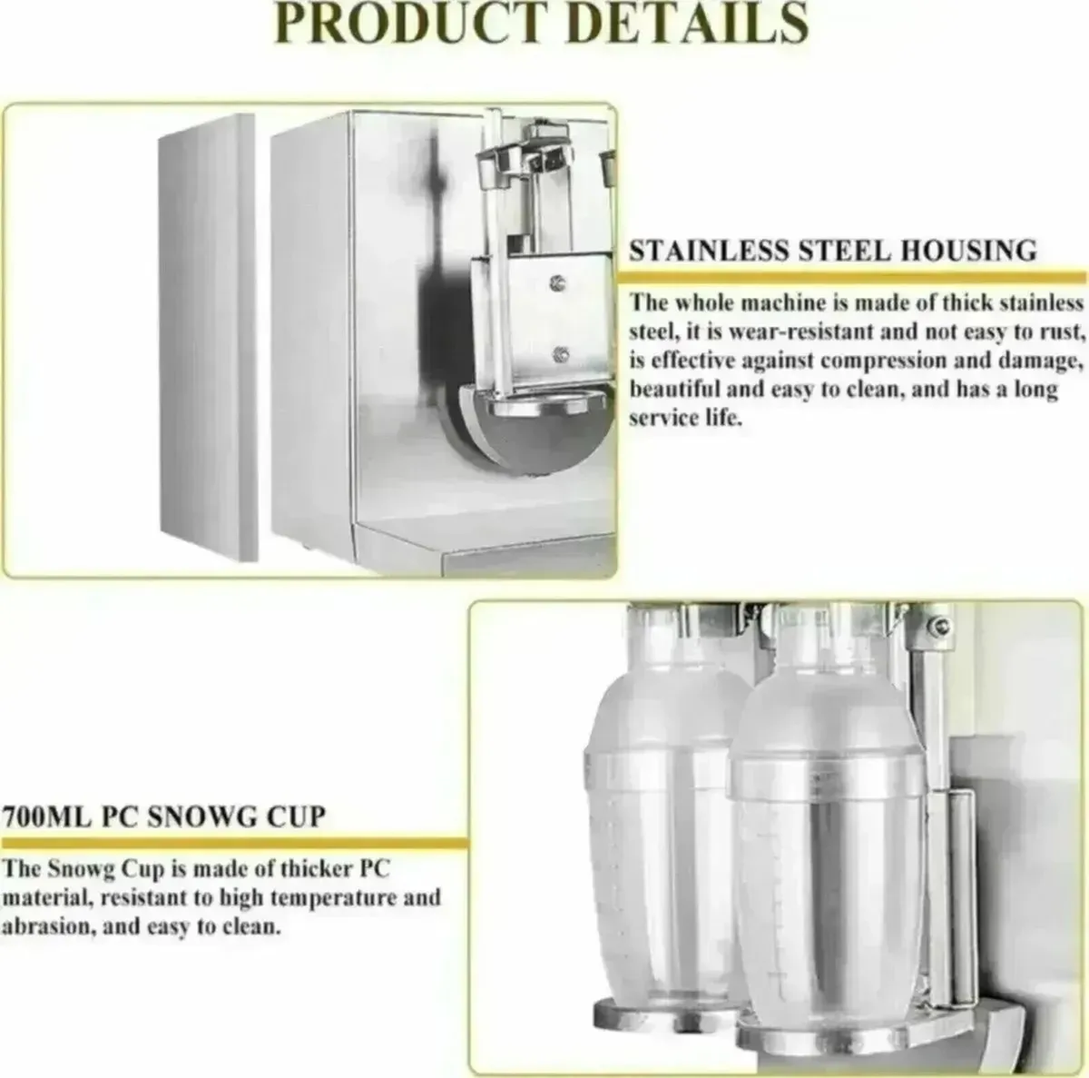 220W Automatic Bubble Tea Stirrer Machine Dual - Image 4