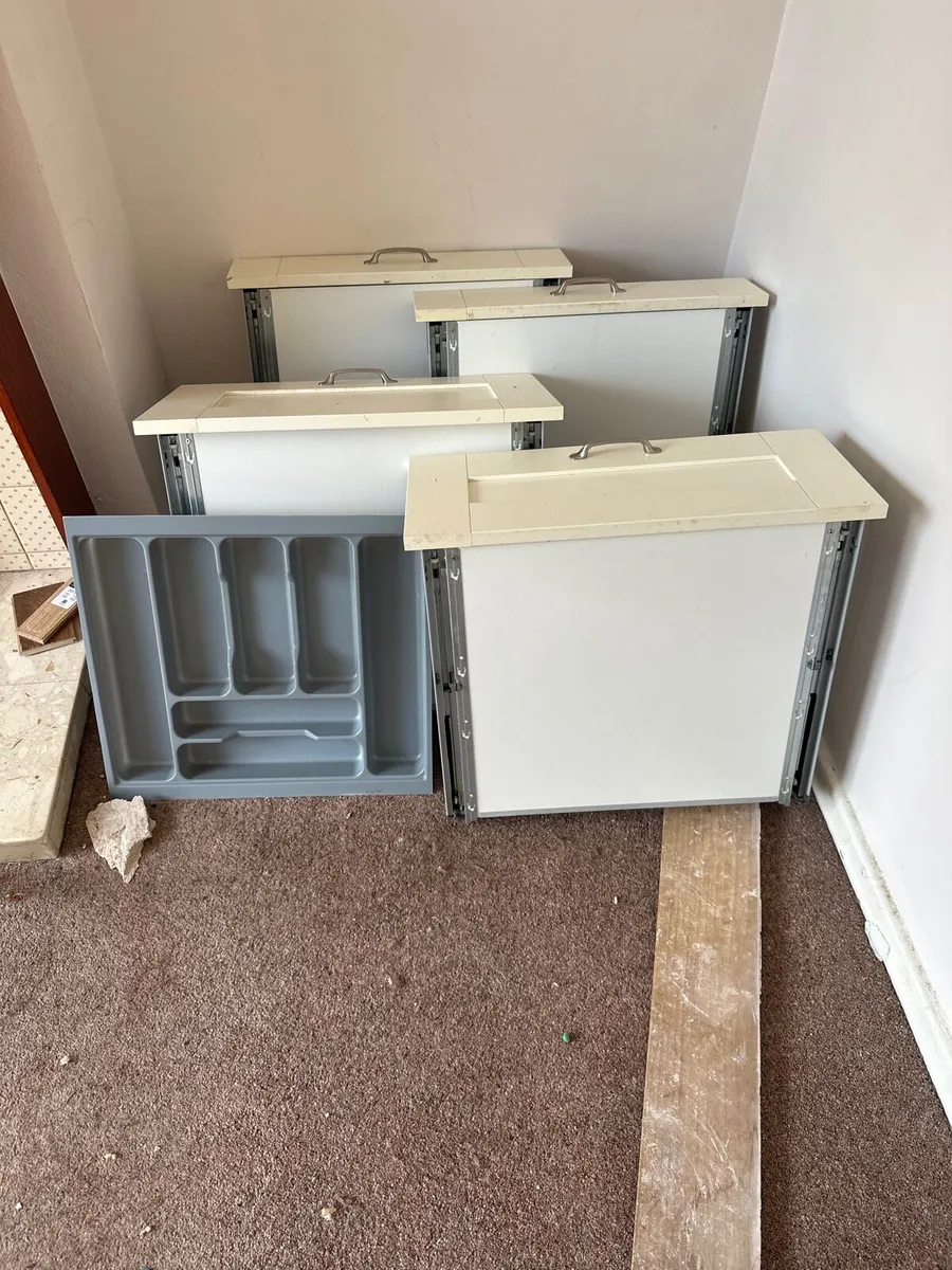 Kitchen drawers hettich soft close