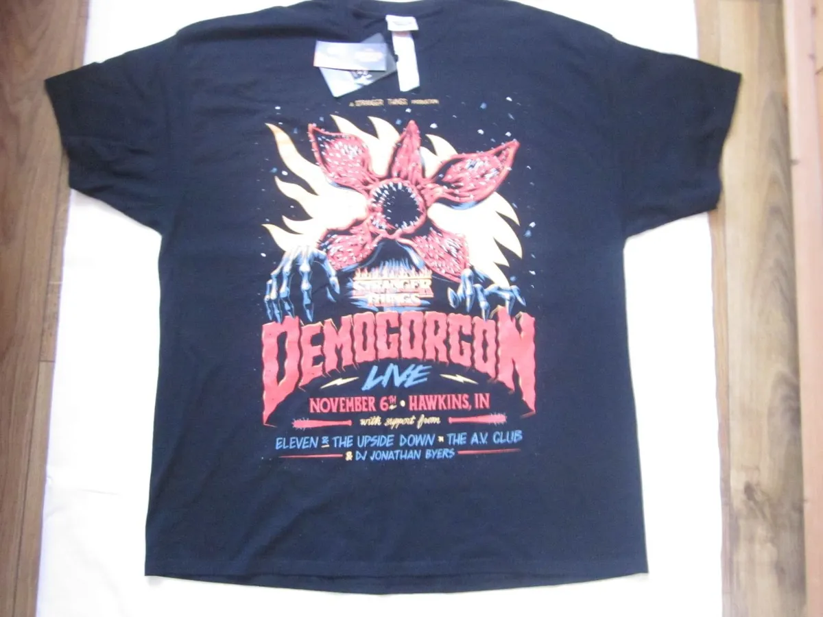 New Netflix Stranger Things Demogorgon t-shirt - Image 1