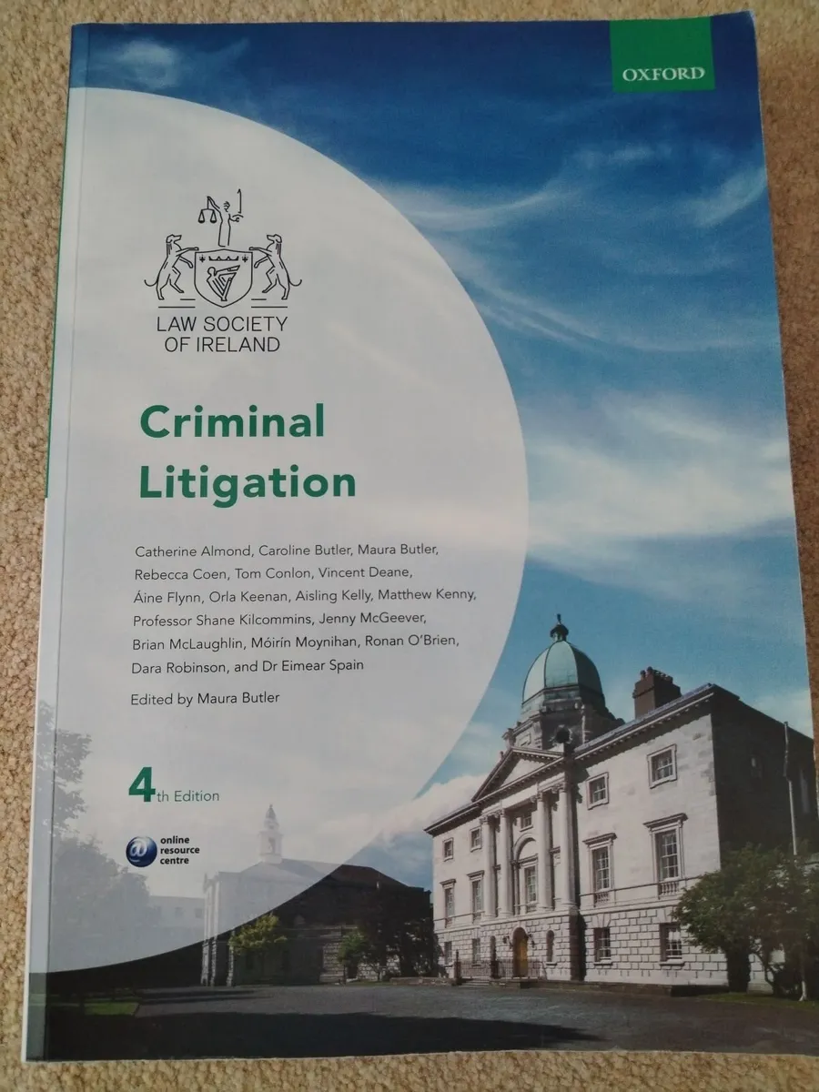 Law Society of Ireland Criminal Litigation - Image 1