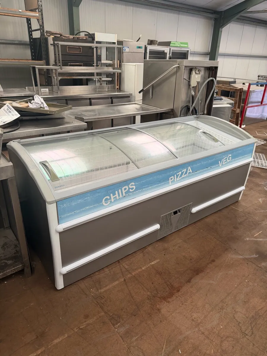 Glass Chest Freezer - Image 1