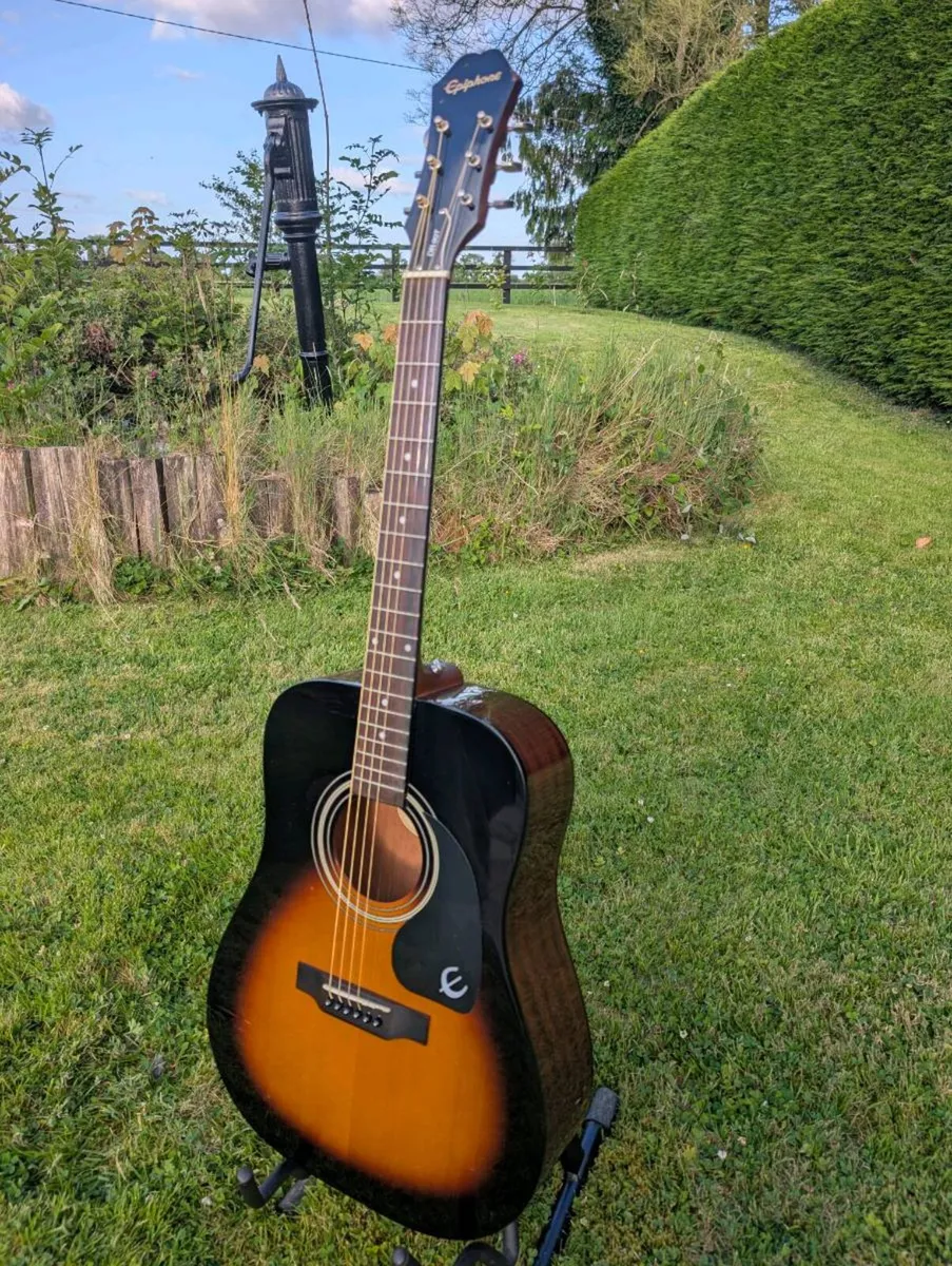 Epiphone DR90-T Acoustic Guitar - Image 4