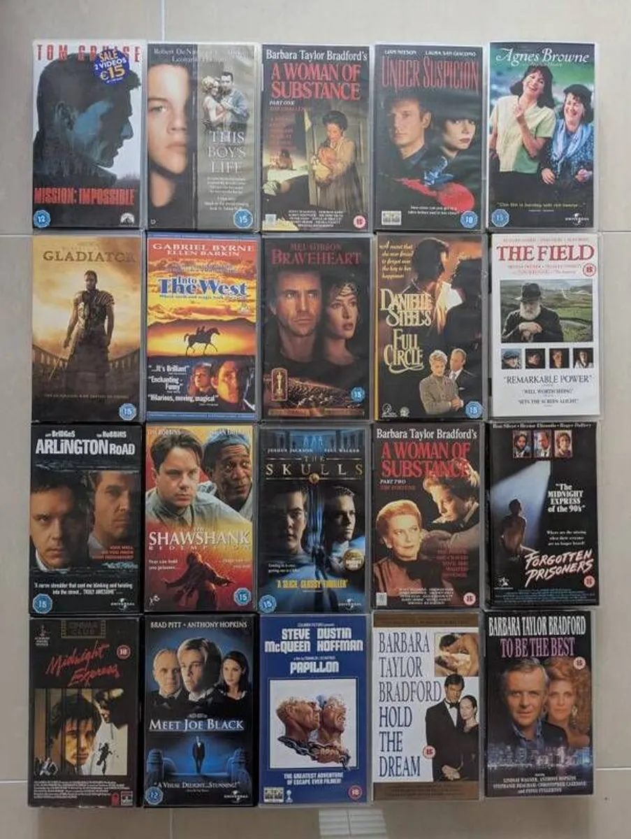 VHS tapes in mint condition - Image 3