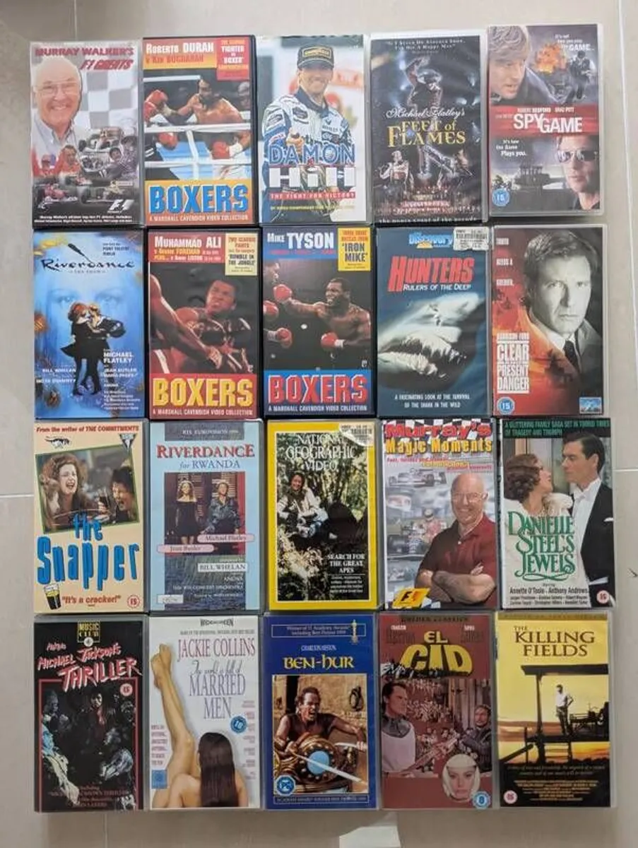 VHS tapes in mint condition - Image 2