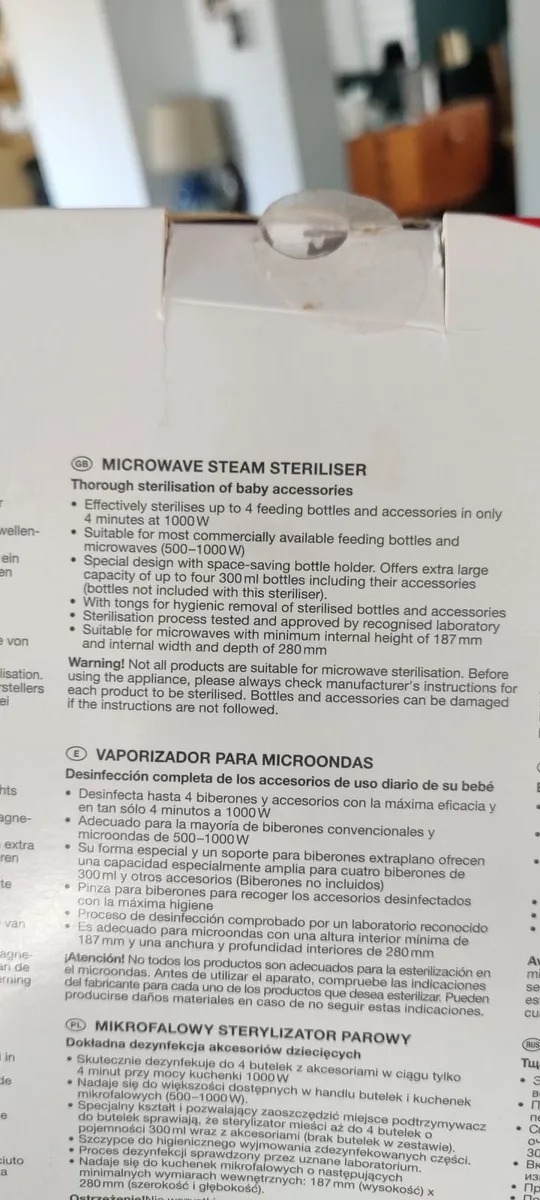 Baby Bottle Steam Steriliser - Image 2