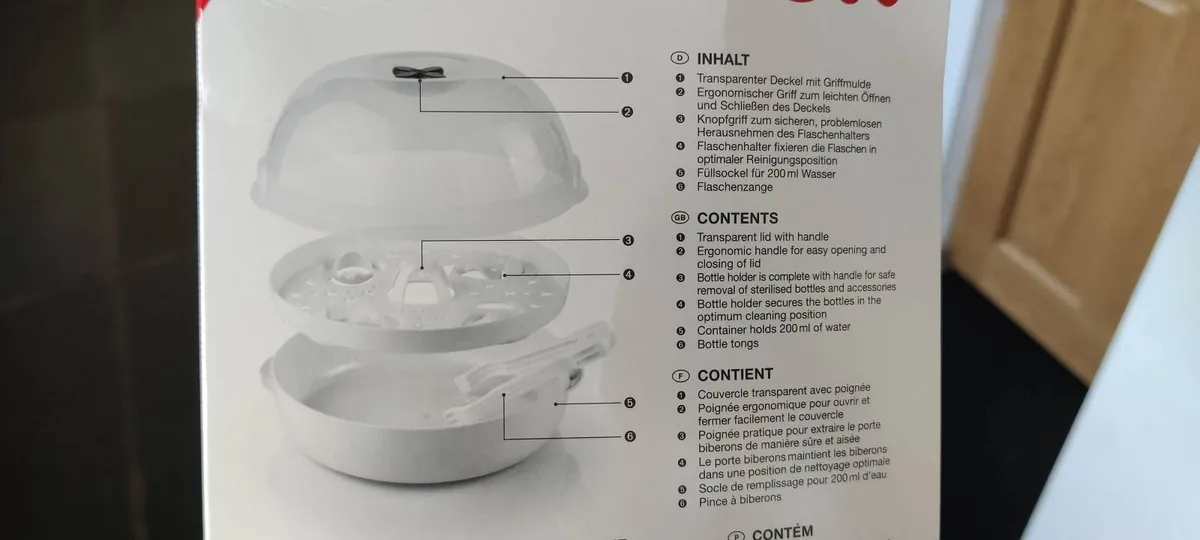 Baby Bottle Steam Steriliser - Image 3