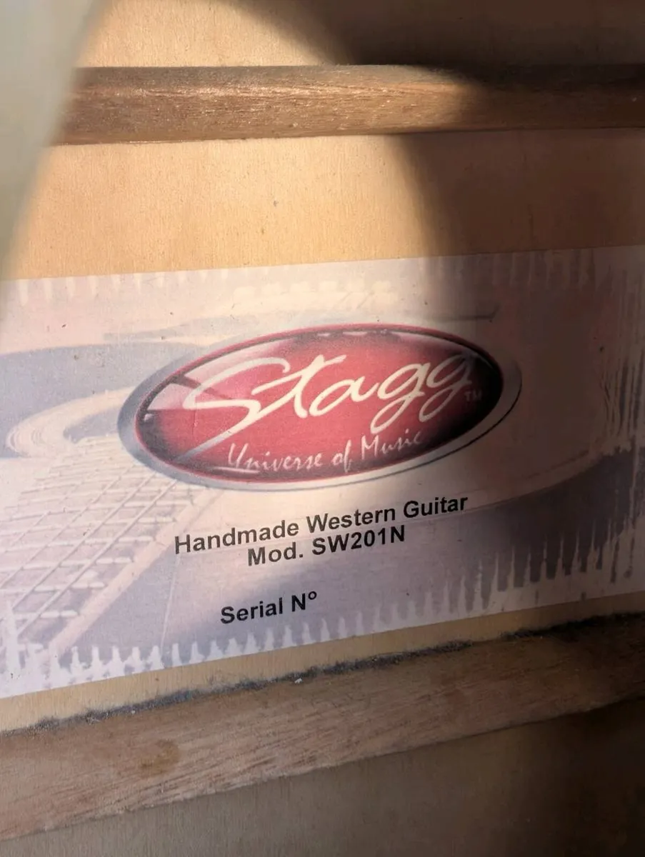Stag SW201 Acoustic Guitar - Image 3