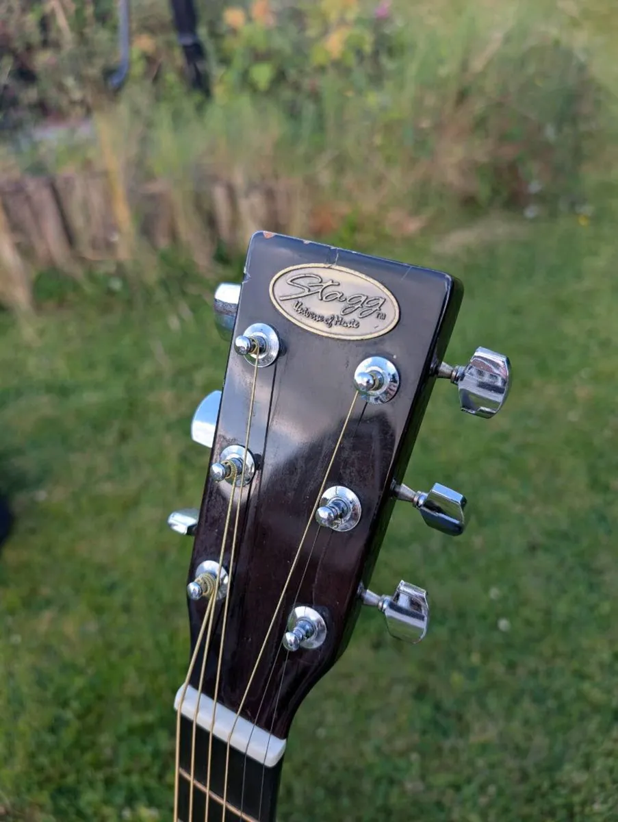 Stag SW201 Acoustic Guitar - Image 4
