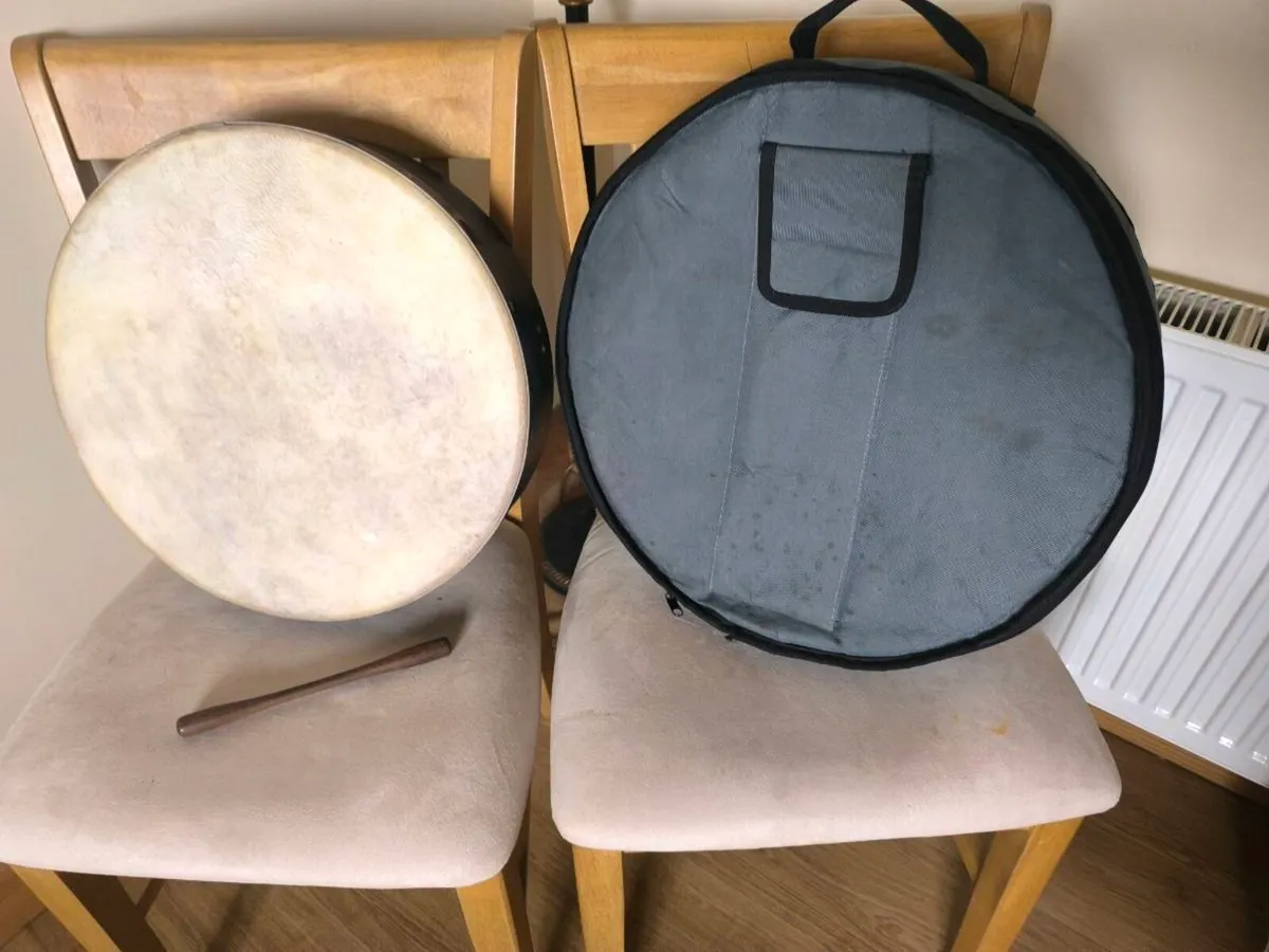 *Title: McNeela 16” Bodhrán – Irish Frame Drum + B - Image 1