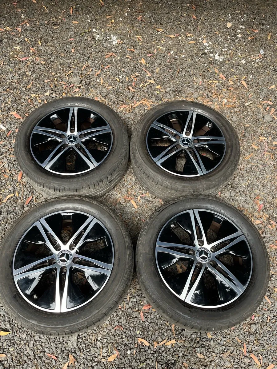 17’ Genuine Mercedes 5x112 alloy wheels - Image 1