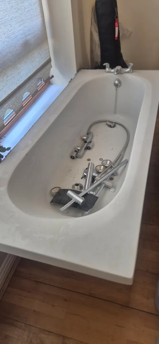 Brand new bath plus thermostatic shower kit