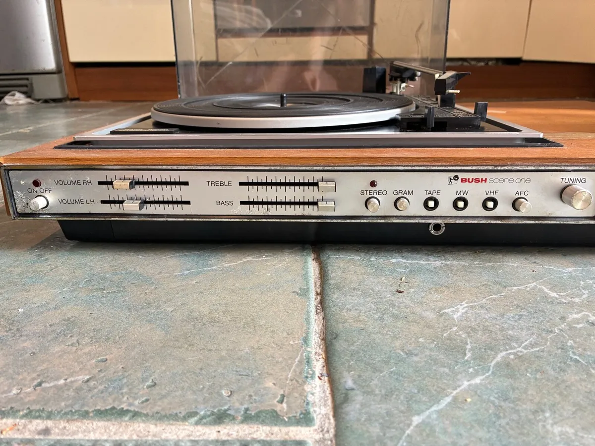 70s Radio/Record Player - Bush Scene One - Image 3