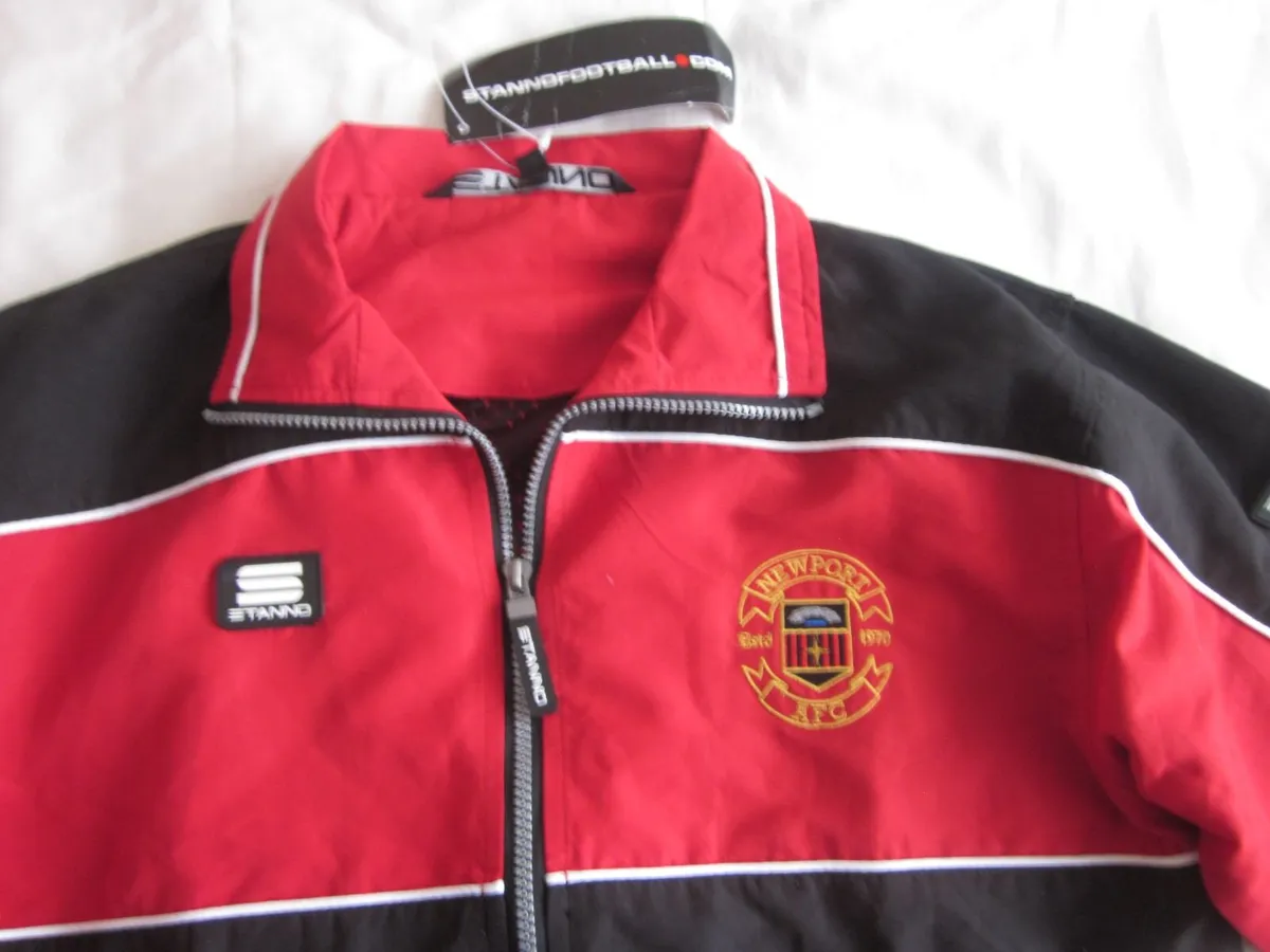 Newport Town  AFC Kids Zipped Jacket - Image 2