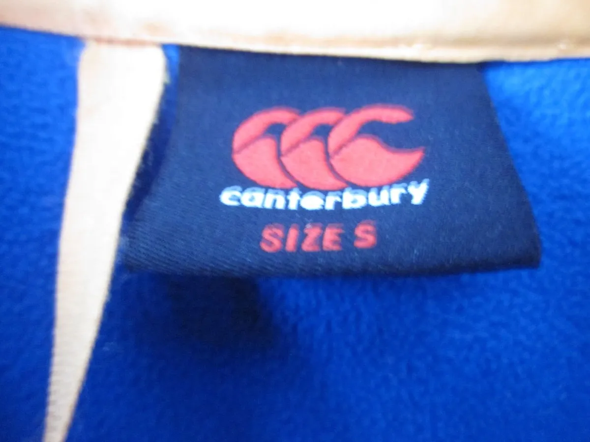 Canterbury Leinster Full Zip Rugby Jumper Mens S - Image 4