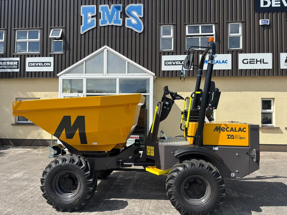 New Mecalac TA3SH Swivel Skip Dumper - Image 2