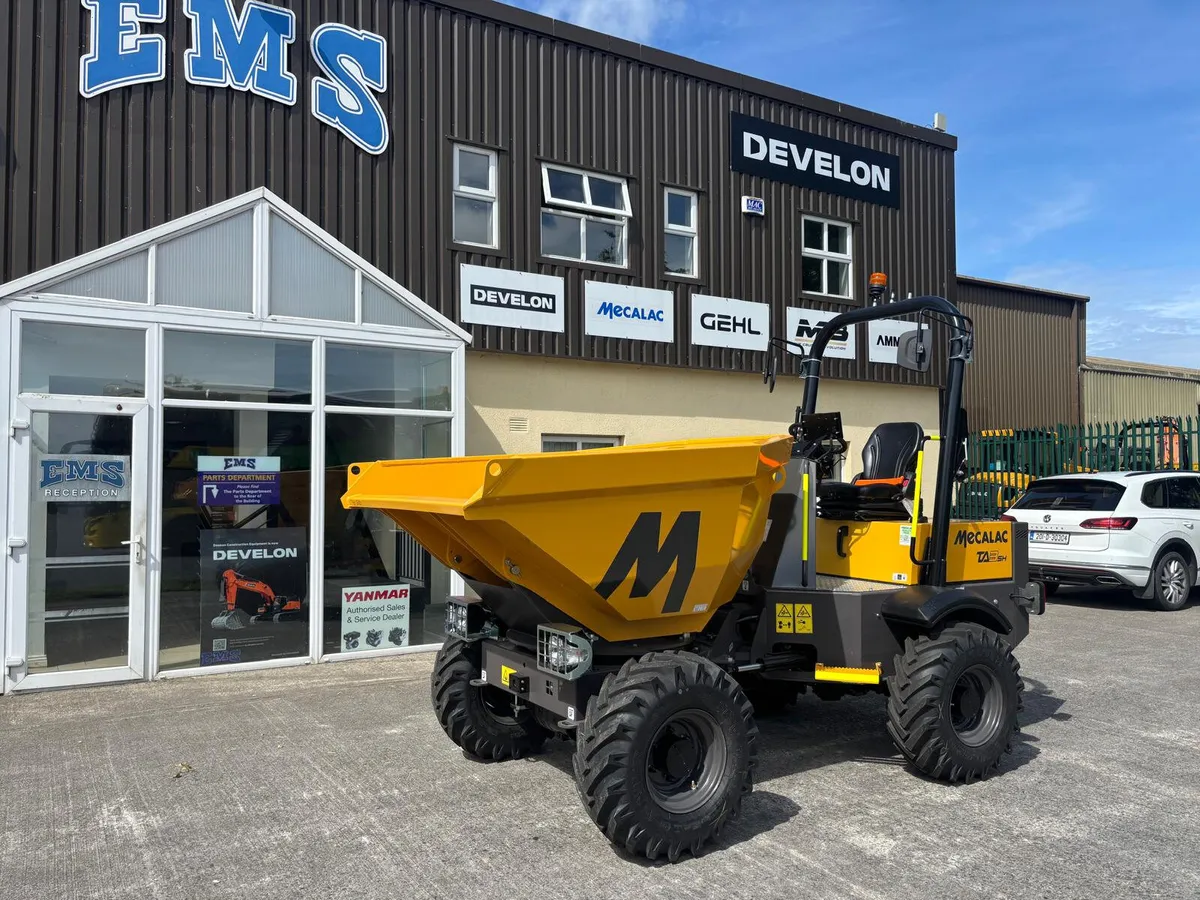 New Mecalac TA3SH Swivel Skip Dumper - Image 3