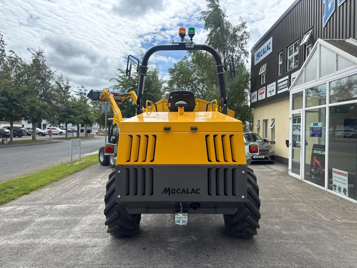 New Mecalac TA6SH - 6 Ton Swivel Dumper - Image 4