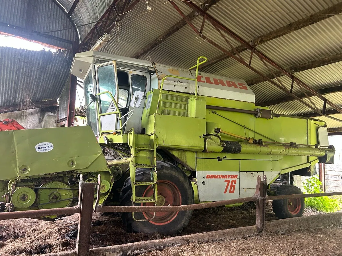 Claas 76 combine - Image 2
