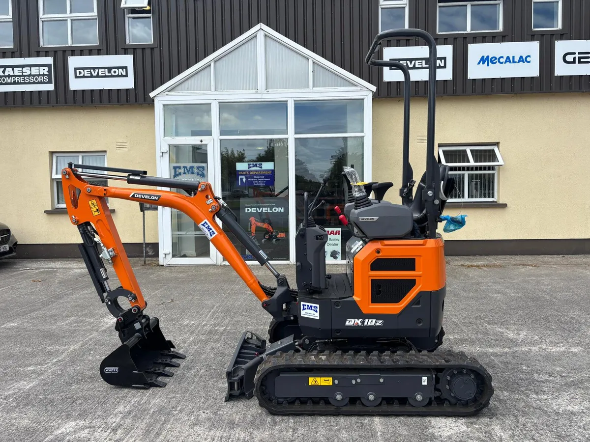 New Develon (Doosan) DX10Z-7 -1 ton Excavator - Image 3