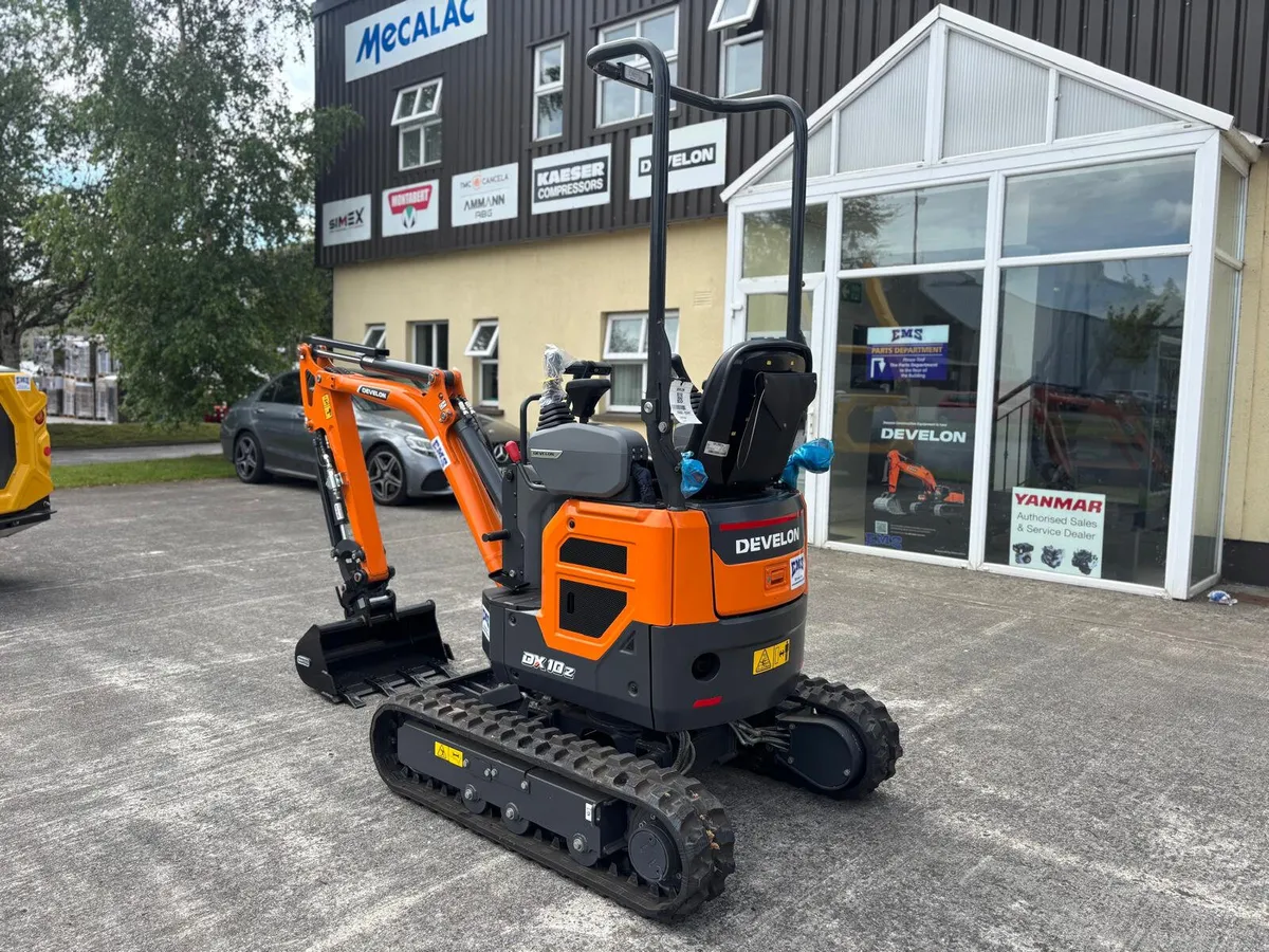 New Develon (Doosan) DX10Z-7 -1 ton Excavator - Image 4