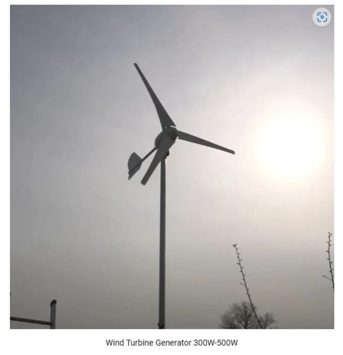 Wind Turbine Generator 800w  12v with Controller - Image 3