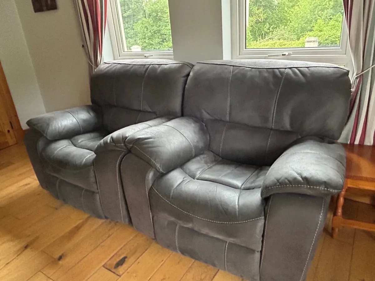 Sofa- grey in colour - Image 3