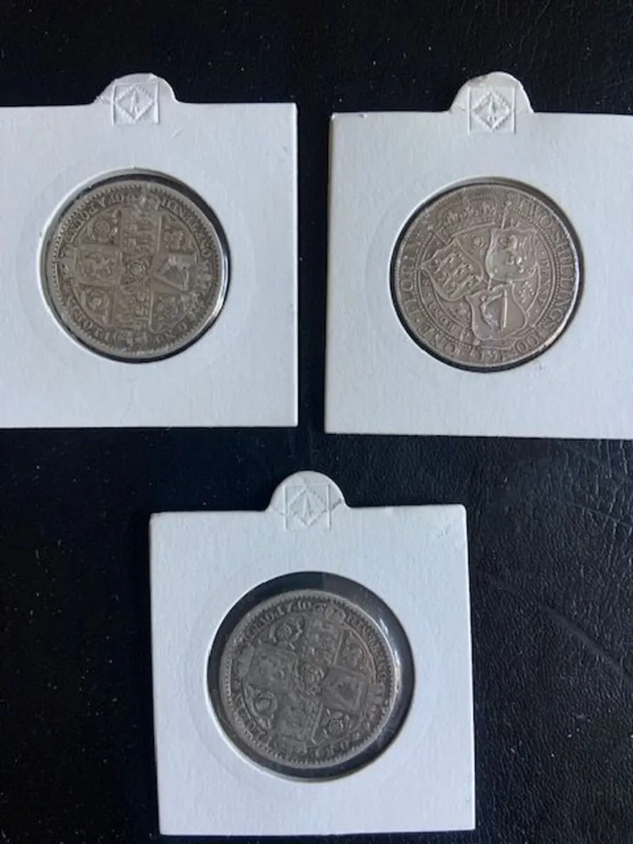 Queen Victoria Florin Coins - Various Prices - Image 4