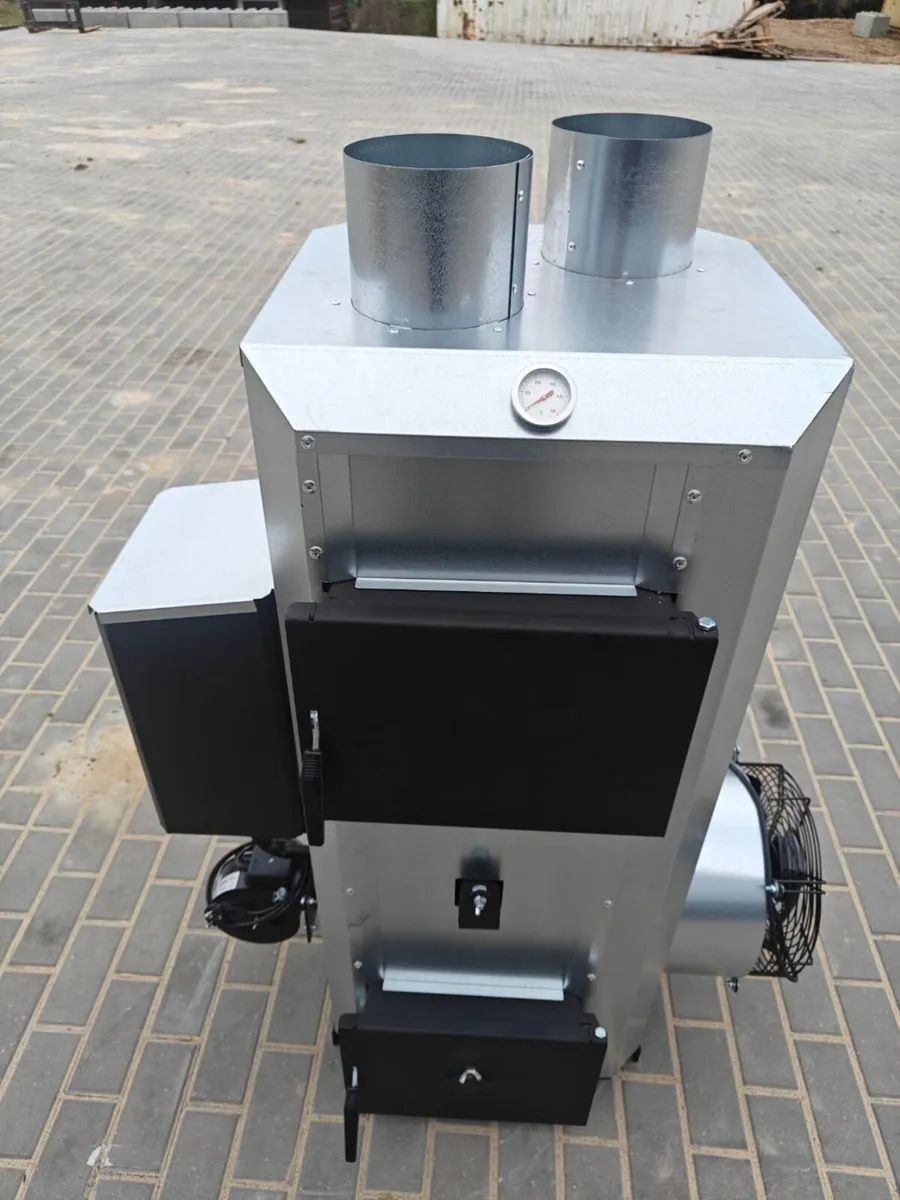 NG30 kw air heater (up to 400 m2) forusedoil+wood - Image 2