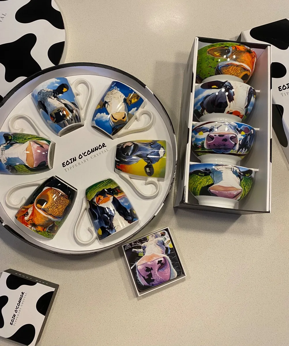 Eoin O'Connor Set - 6 Mugs, 6 Coasters & 4 Bowls - Image 1
