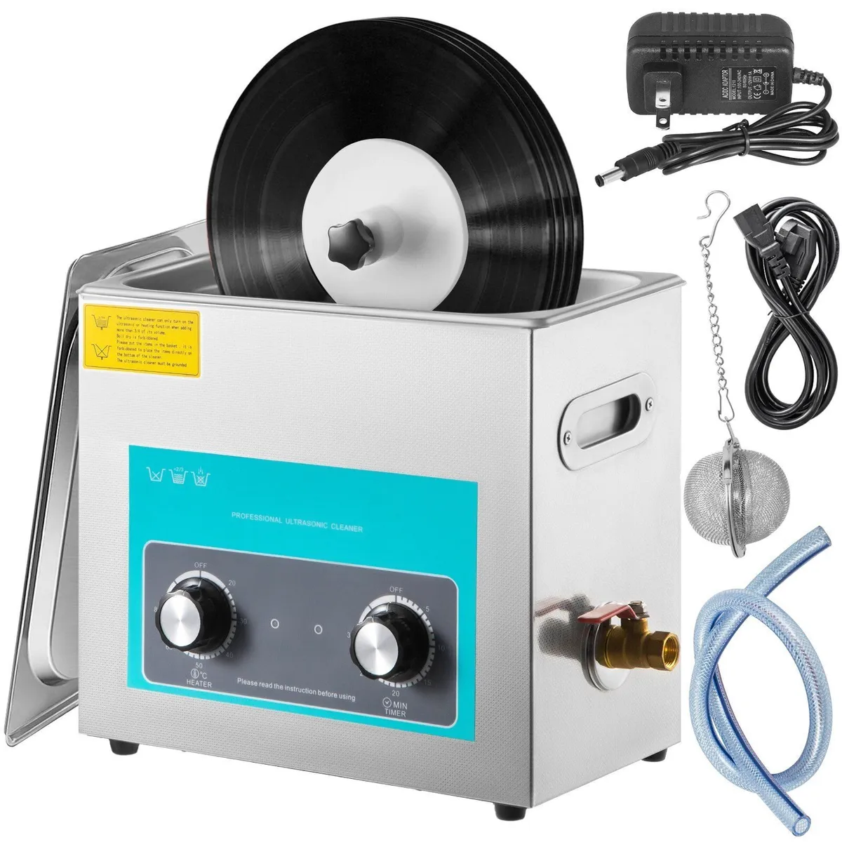 Vinyl record 6L Digital Ultrasonic Record Cleaning - Image 1