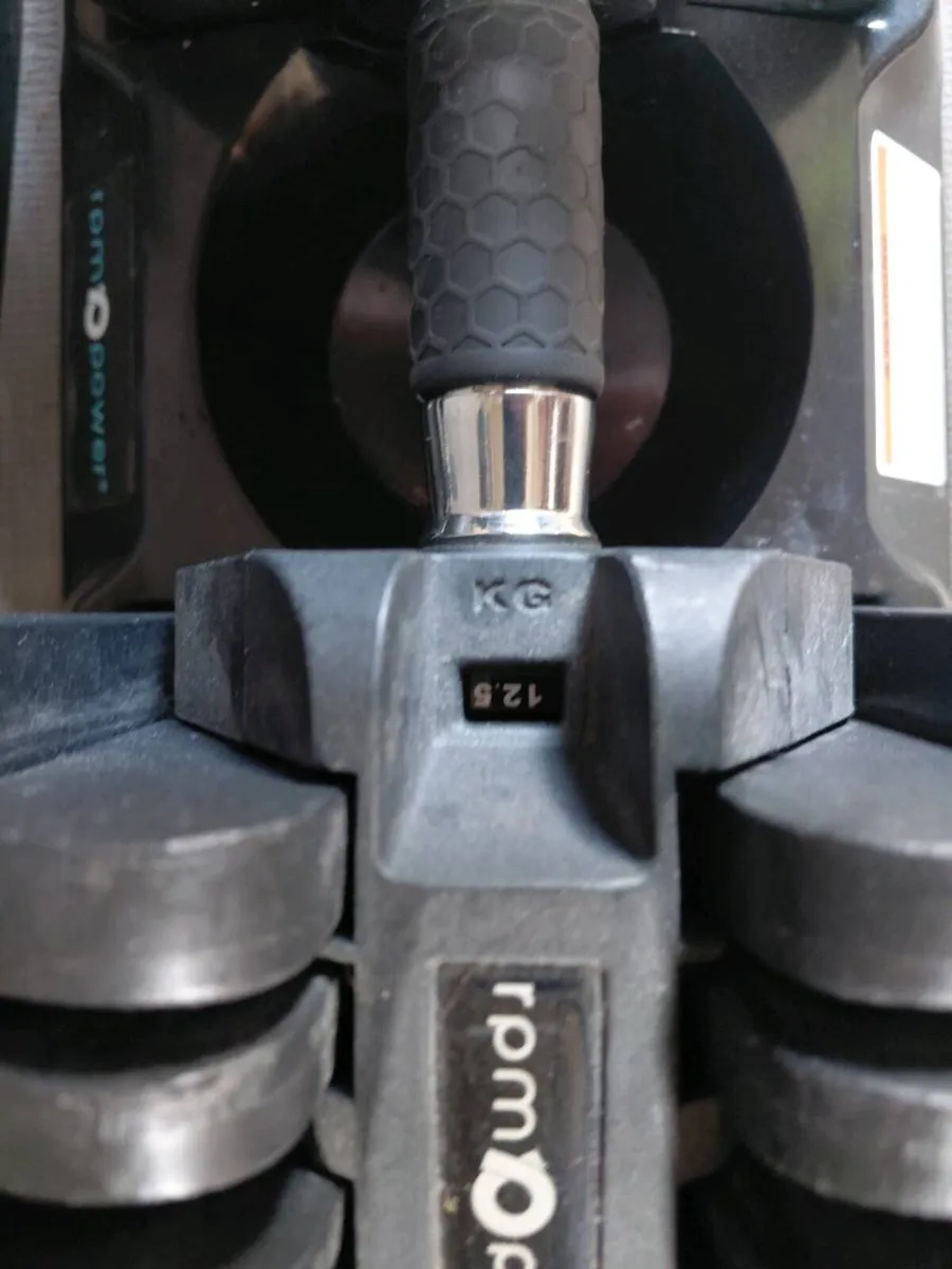 Adjustable dumbell set - Image 4