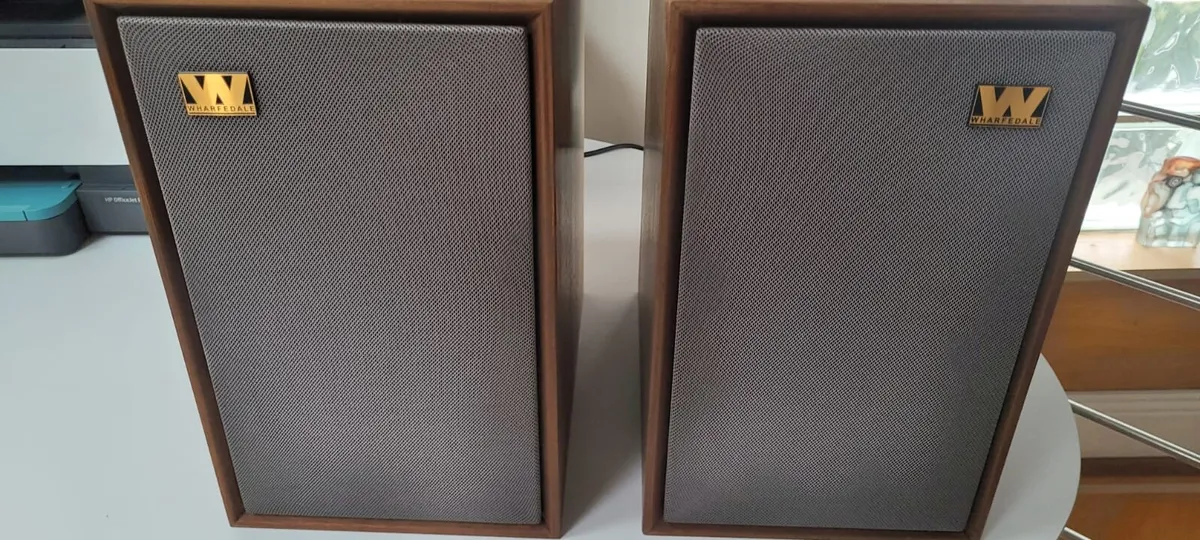 Vintage Wharfedale Linton 3XP Speakers - Image 1