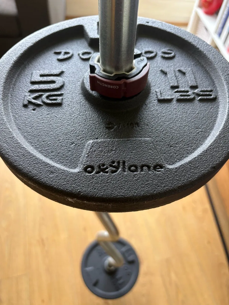20kg Dumbbell set+EZ Curl Bar. Excellent Condition - Image 4