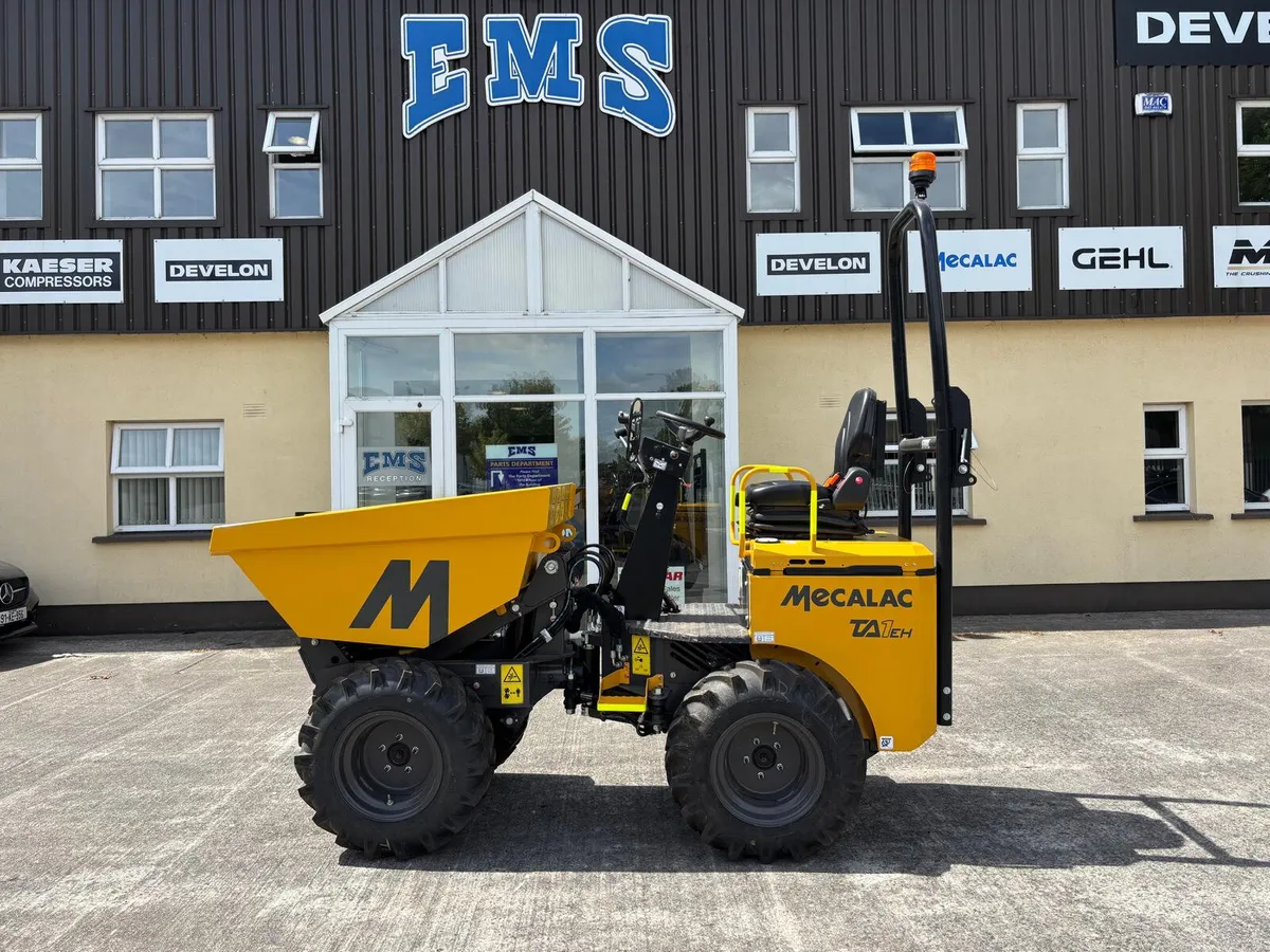 Mecalac TA1EH - 1 ton High tip Dumper - Image 2