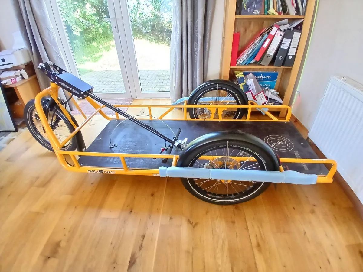 Cargo Trailer,  pull by hand or by bike. - Image 3