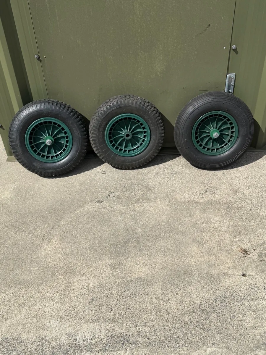 Wheel Barrow Wheels - Image 1