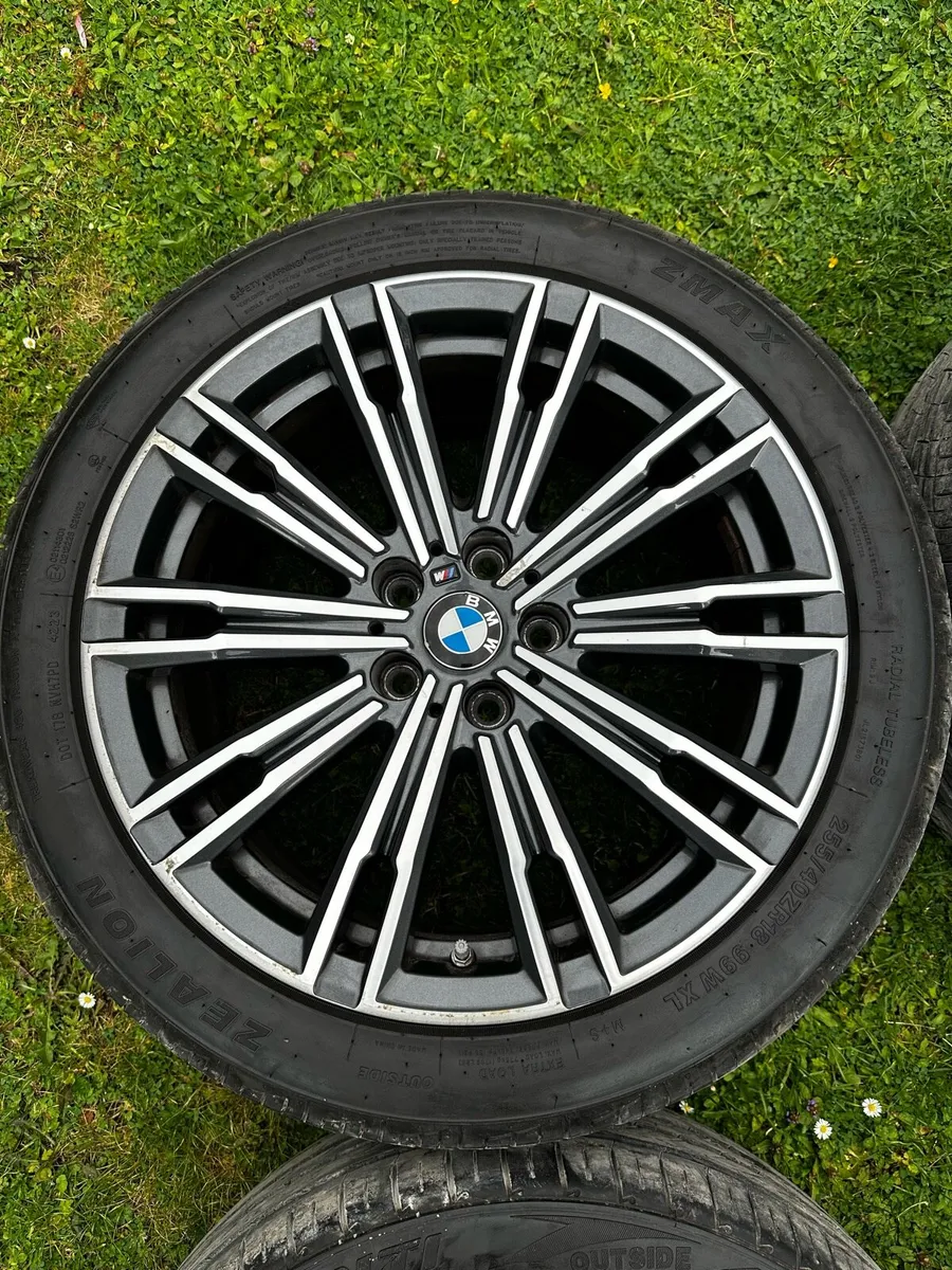 BMW 18” Genuine M Sport Alloys New Tyres - Image 2