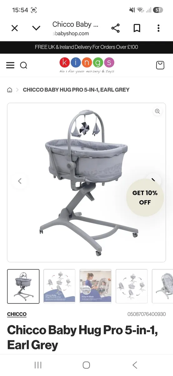 Baby crib and 5 in 1 all rounder - Image 2